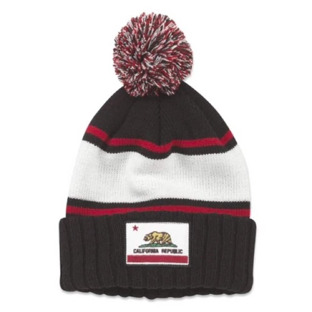American Needle Knit Cali Bear Beanie Toque Hat Nordstrom Super Soft‎ New NEW